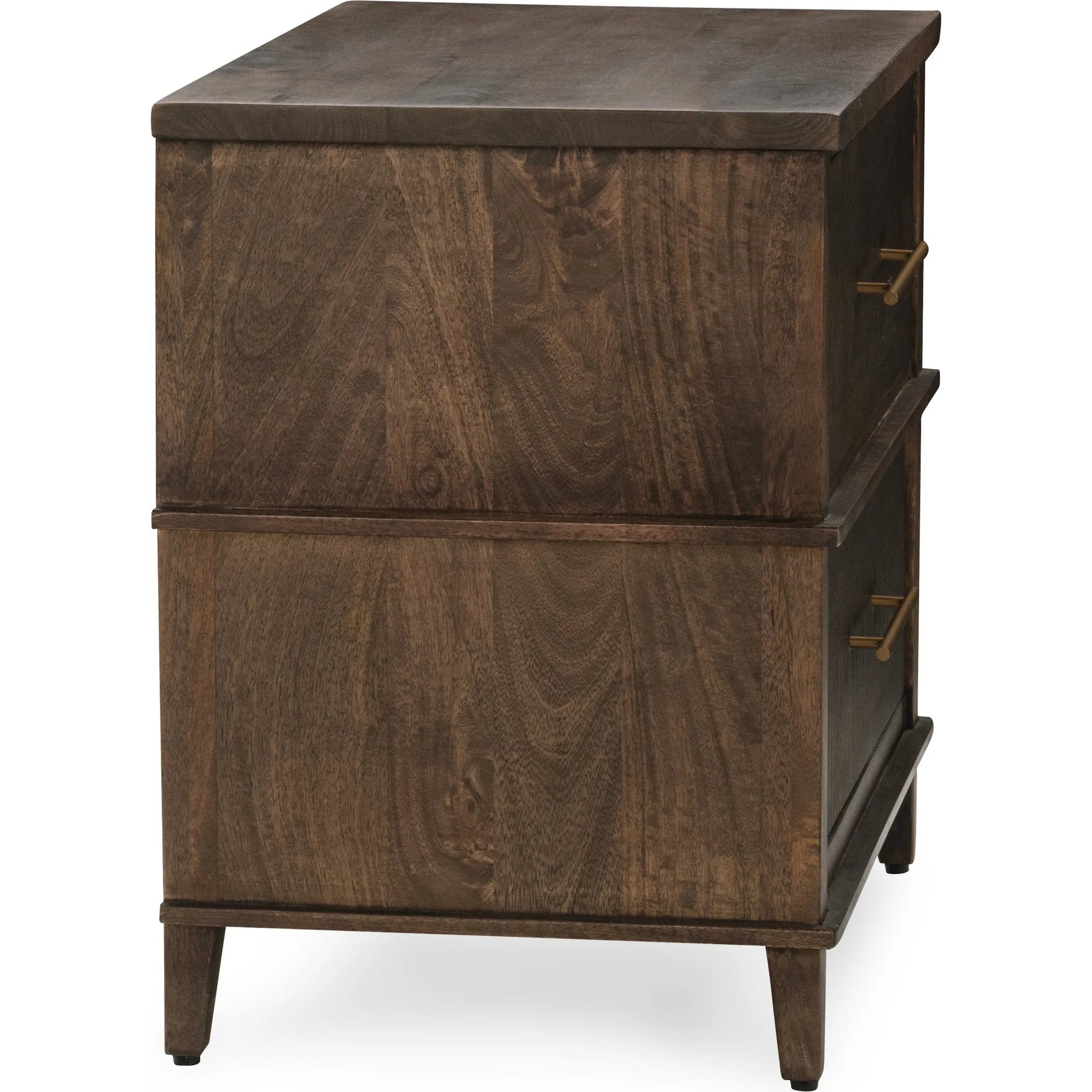 Westlake 2-Drawer Mango Wood Nightstand by Classic Home. Made from mango wood in a traditional style.