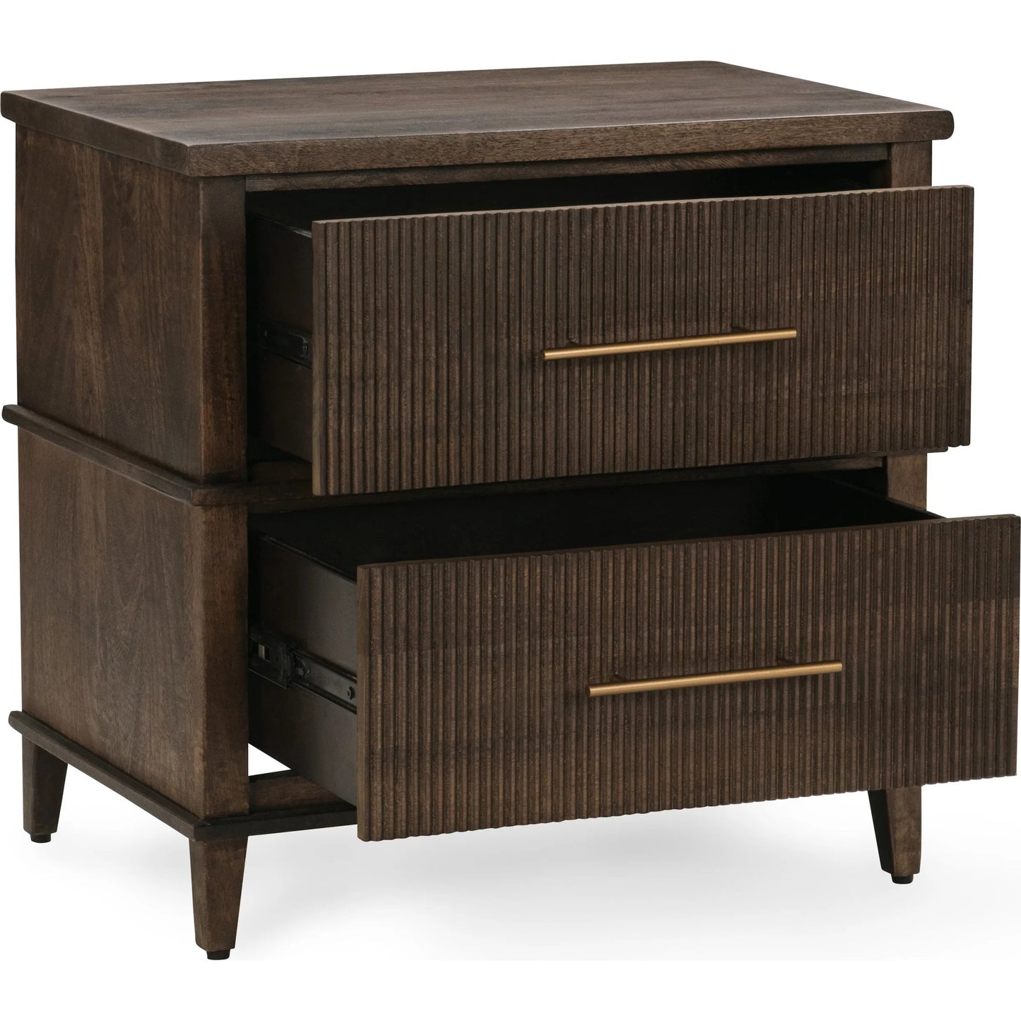 003 SI-2353758 | Additional Silo | Westlake 2-Drawer Mango Wood Nightstand by Classic Home. Made from mango wood in a traditional style.