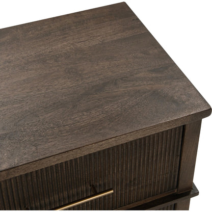 Westlake 2-Drawer Mango Wood Nightstand by Classic Home. Made from mango wood in a traditional style.
