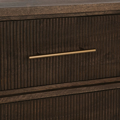 Westlake 2-Drawer Mango Wood Nightstand by Classic Home. Made from mango wood in a traditional style.