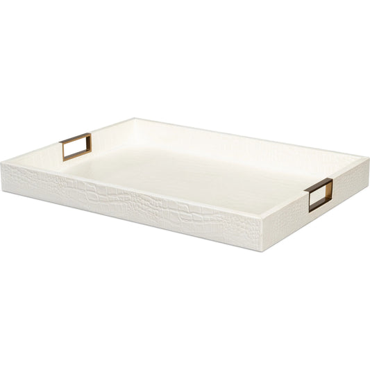 Norton Leather Tray by Sarreid Ltd.. Made from unique in a unique style.