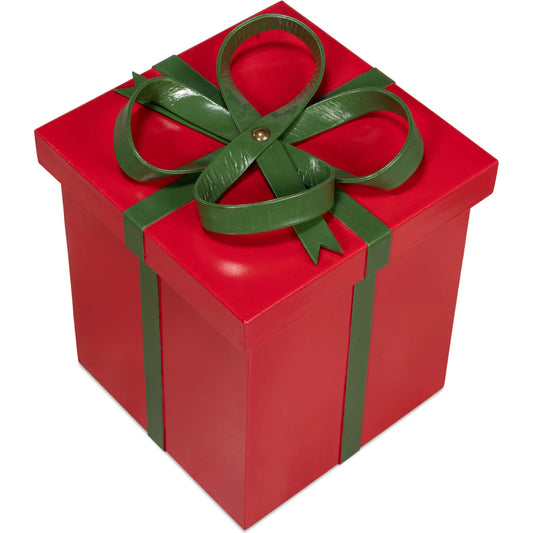 Ferrell Leather Holiday Boxes by Sarreid Ltd.. Made from leather, wood in a eclectic & global style.