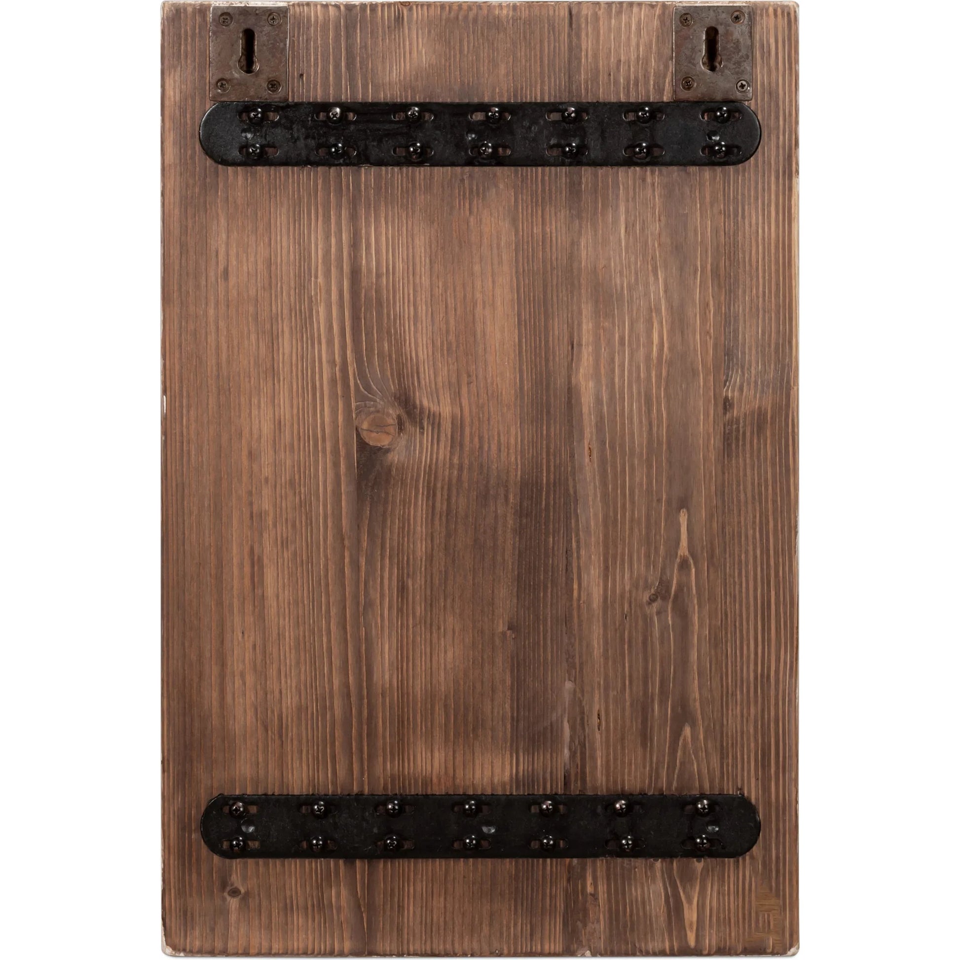 Rupert Carved Panel by Sarreid Ltd. in natural. Made from reclaimed pine wood in a rustic style.