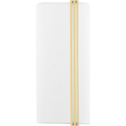 Downing Wall Sconce by Hudson Valley in polished nickel. Made from steel in a transitional style.