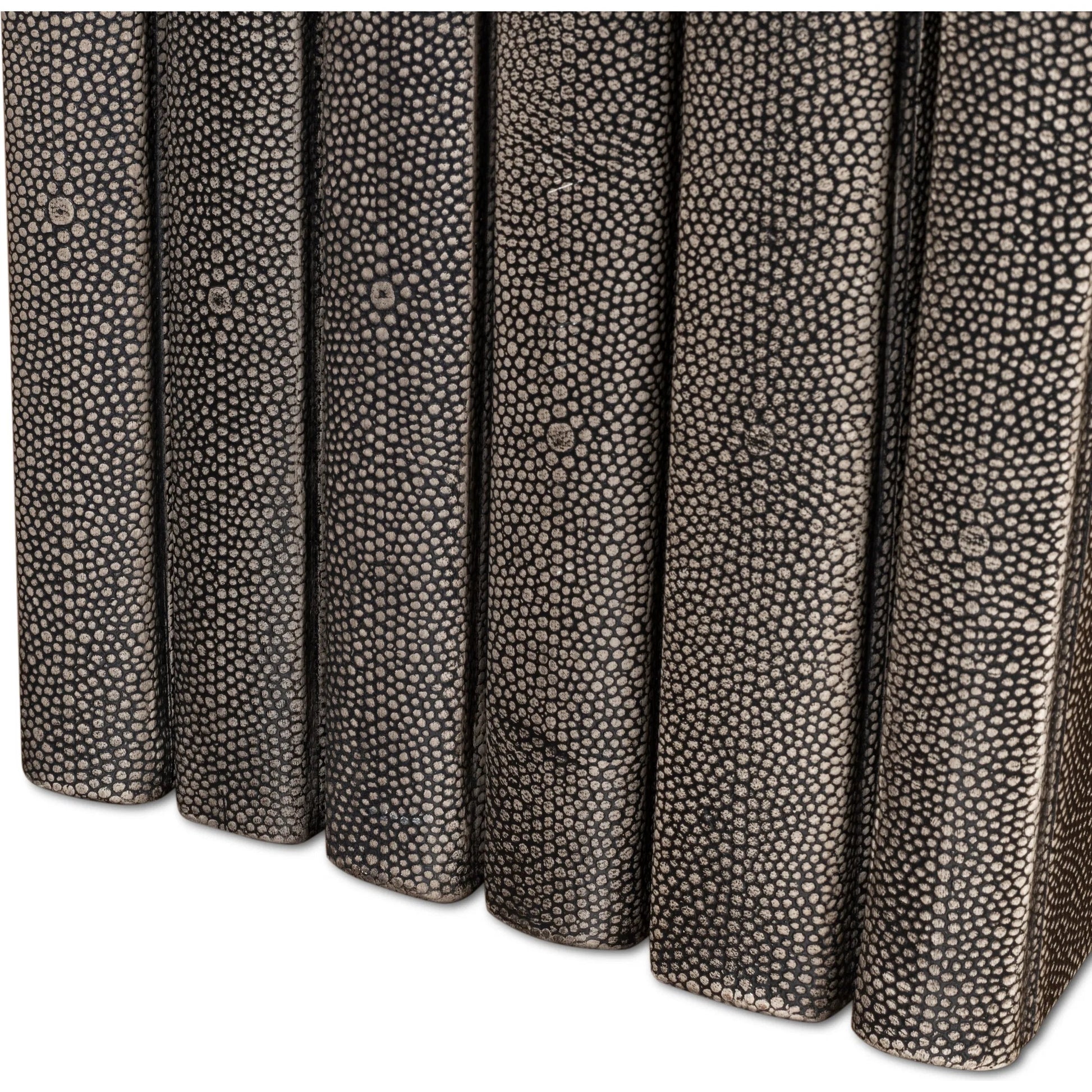 Shagreen Books by Sarreid Ltd.. Made from shagreen leather, paper in a eclectic & global style.