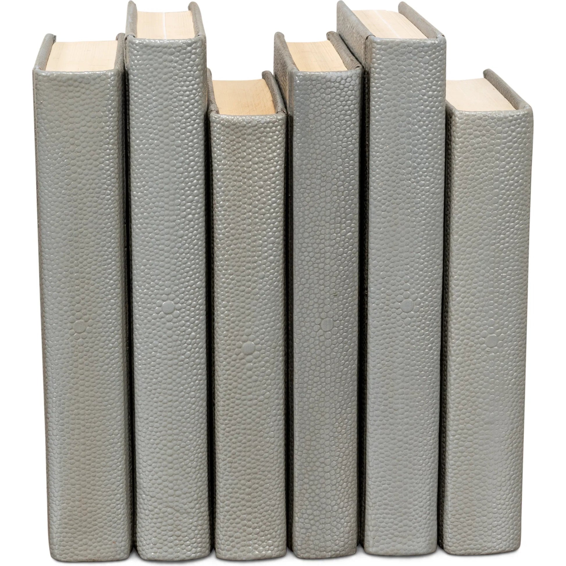 Shagreen Books by Sarreid Ltd.. Made from shagreen leather, paper in a eclectic & global style.