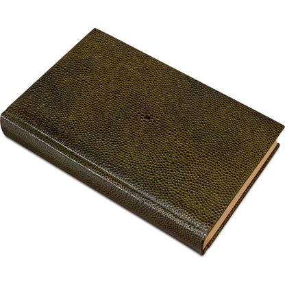 Shagreen Books by Sarreid Ltd.. Made from shagreen leather, paper in a eclectic & global style.