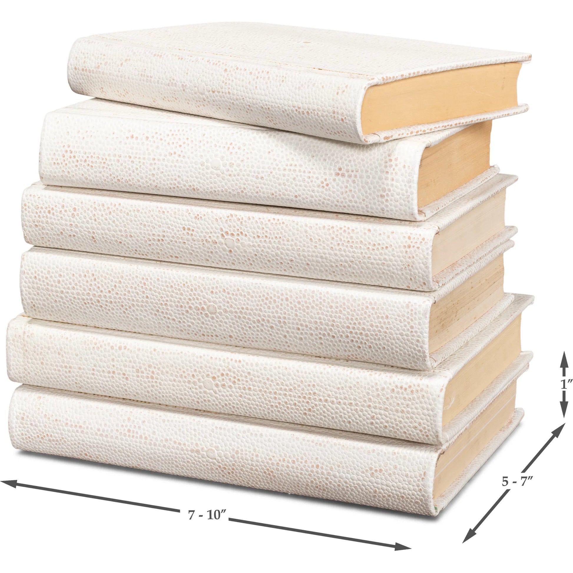 Shagreen Books by Sarreid Ltd.. Made from shagreen leather, paper in a eclectic & global style.