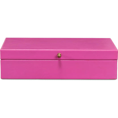 Gastsburg Shagreen Box (Set of 2) by Sarreid Ltd.. Made from leather, paper liner in a eclectic & global style.