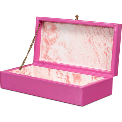 Gastsburg Shagreen Box (Set of 2) by Sarreid Ltd.. Made from leather, paper liner in a eclectic & global style.