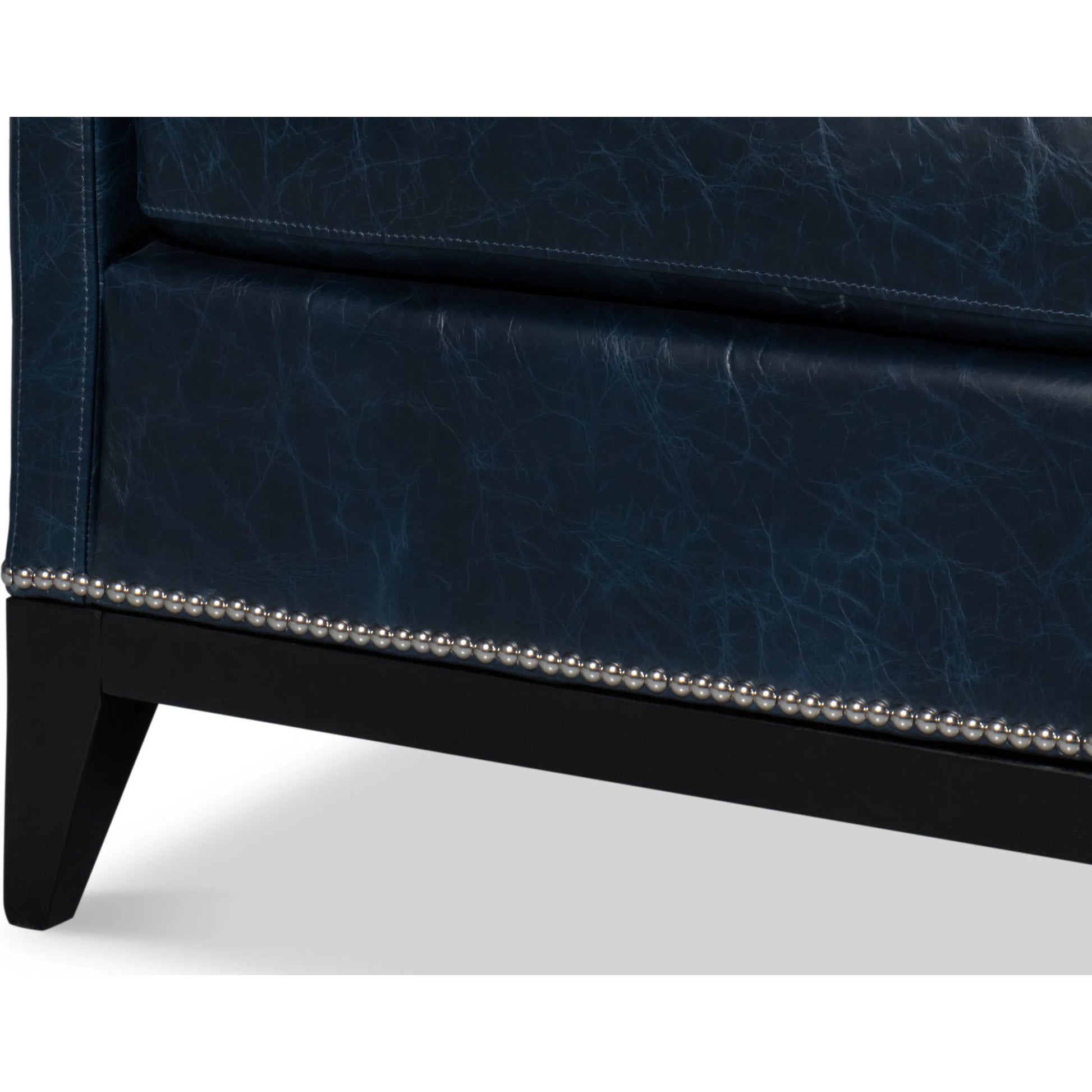 Brandy Accent Chair by Sarreid Ltd.. Made from leather, wood in a unique style.
