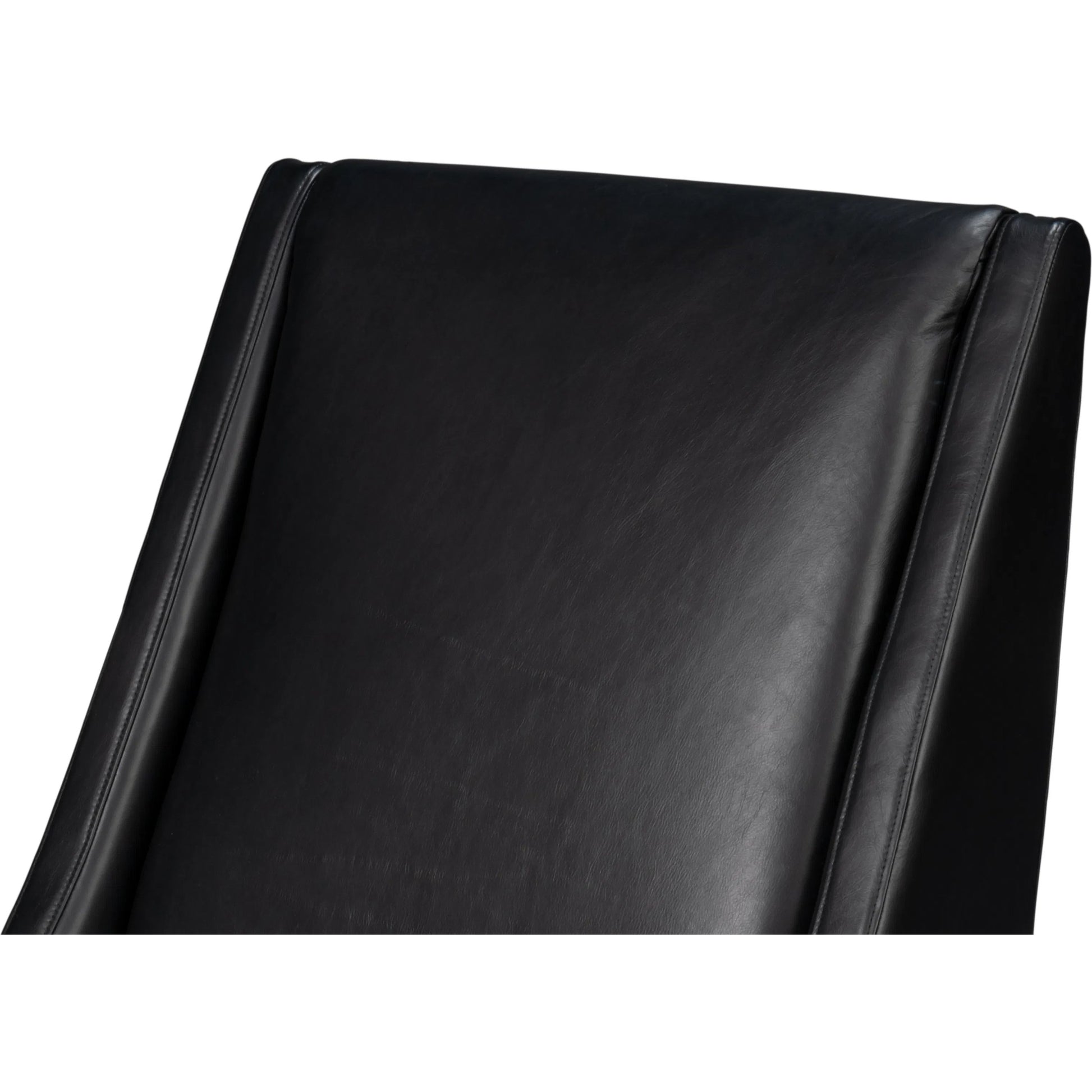 Brandy Accent Chair by Sarreid Ltd.. Made from leather, wood in a unique style.
