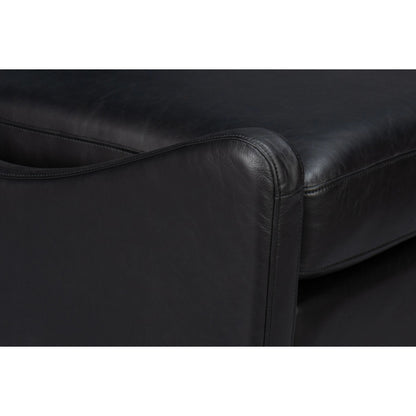 Brandy Accent Chair by Sarreid Ltd.. Made from leather, wood in a unique style.