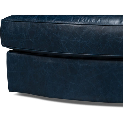 Scoth Swivel Chair by Sarreid Ltd.. Made from leather, wood in a traditional style.