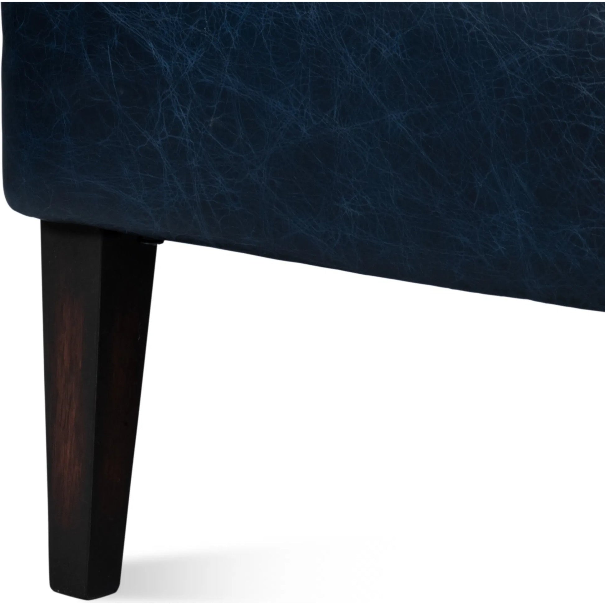 Drake Distilled Leather Chair by Sarreid Ltd.. Made from leather in a unique style.
