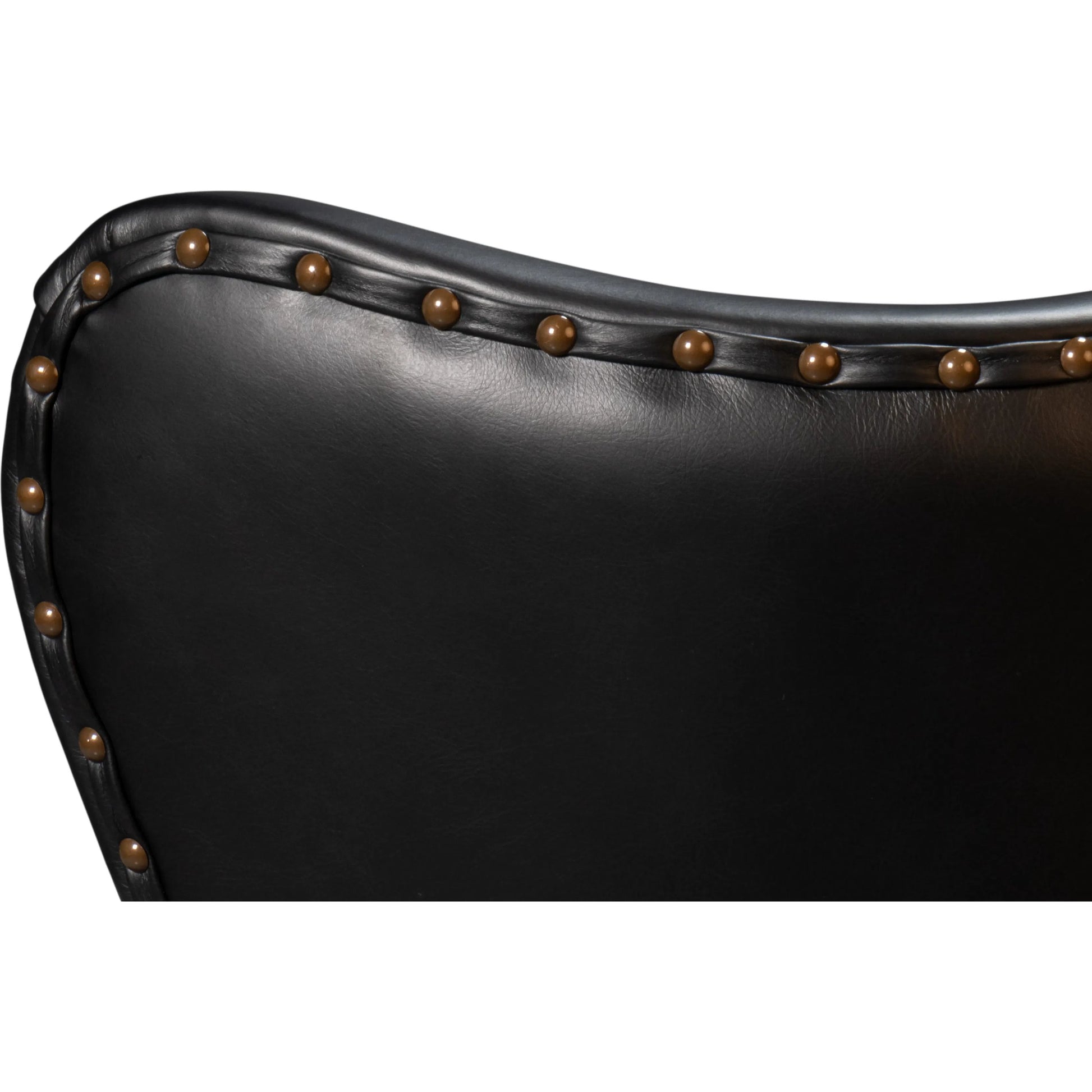 Drake Distilled Leather Chair by Sarreid Ltd.. Made from leather in a unique style.