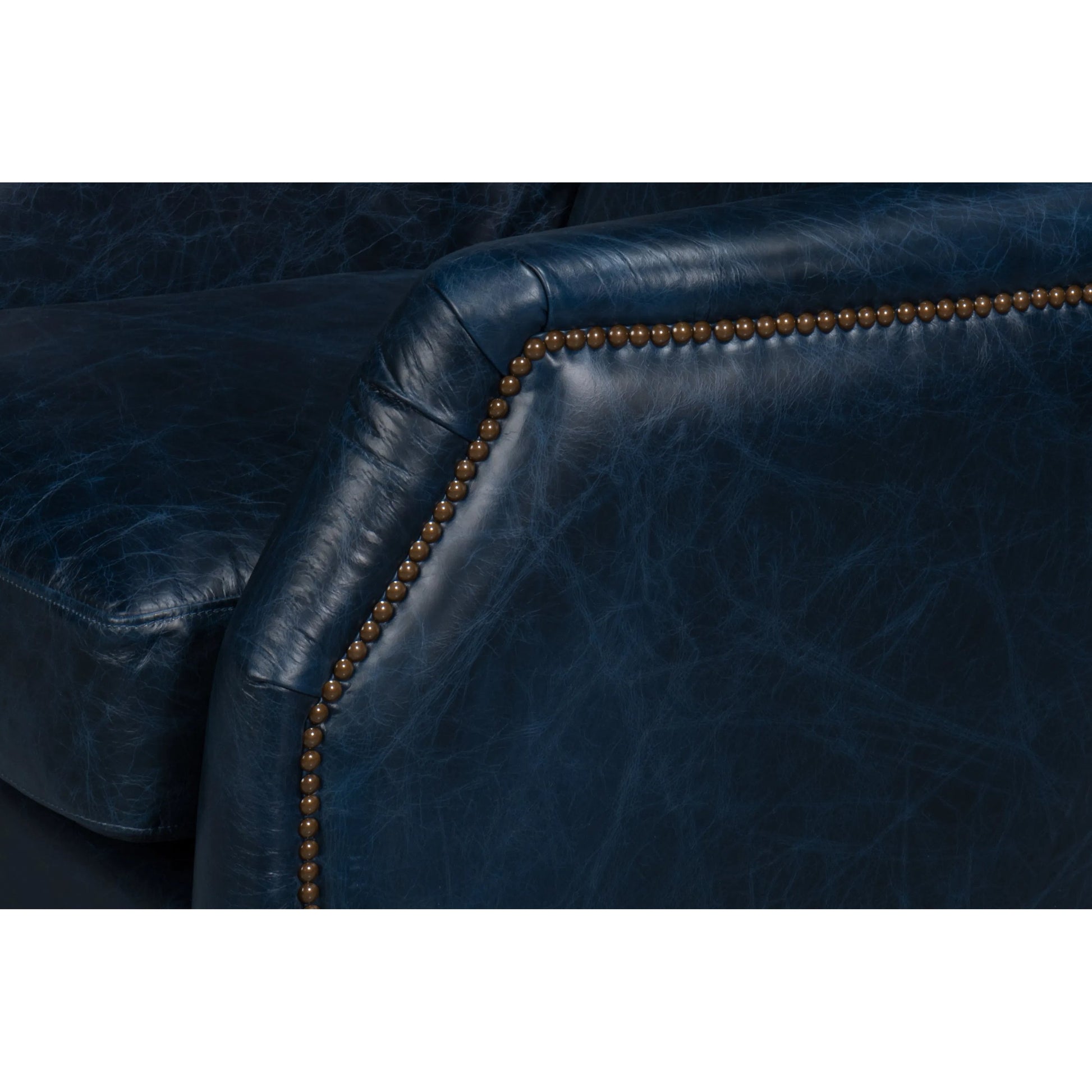 Baker Leather Swivel Chair by Sarreid Ltd.. Made from wood, nailhead, leather in a transitional style.