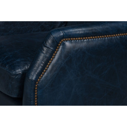 Baker Leather Swivel Chair by Sarreid Ltd.. Made from wood, nailhead, leather in a transitional style.