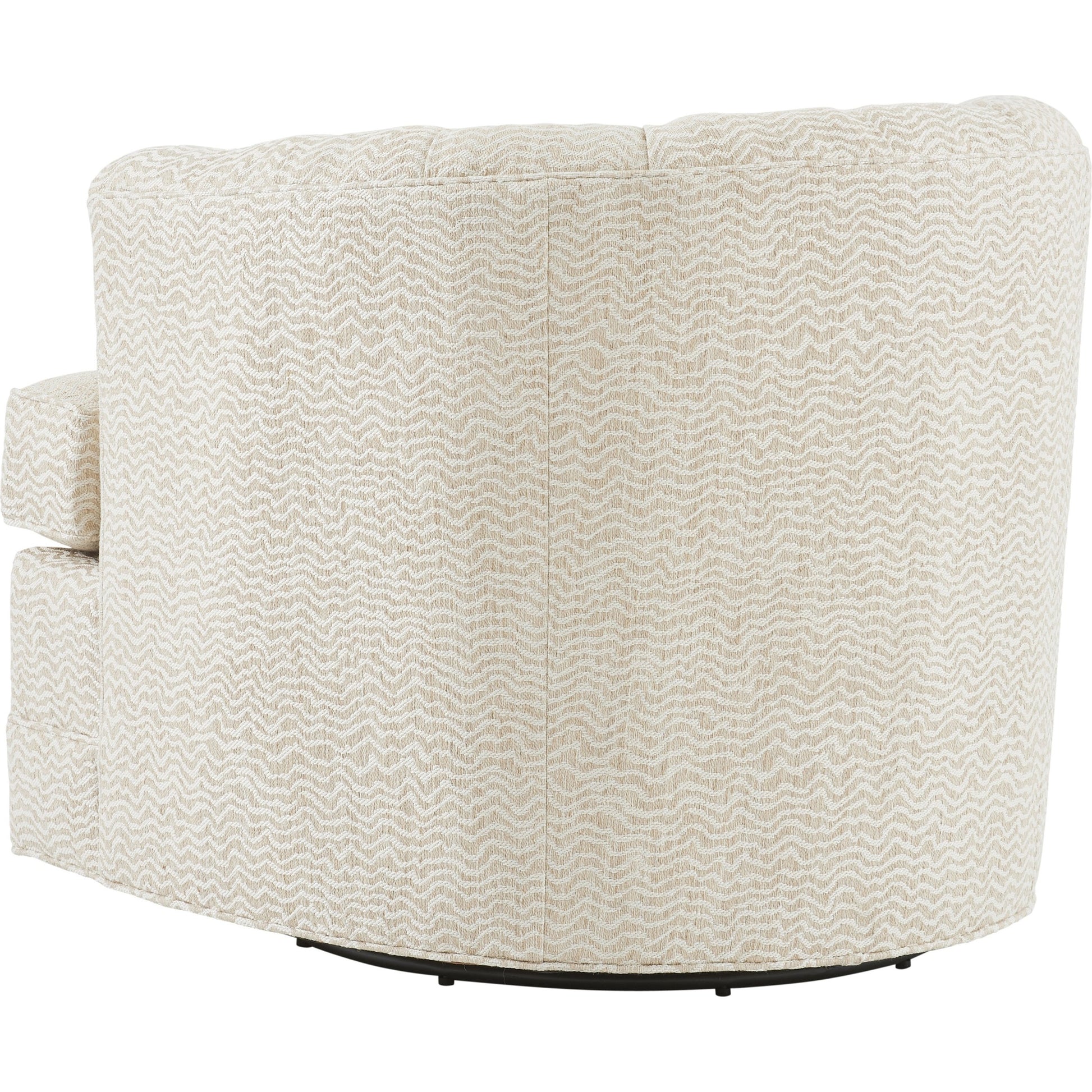 Cliffhaven Swivel Chair by Barclay Butera. Made from unique in a eclectic & global style.