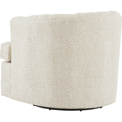 Cliffhaven Swivel Chair by Barclay Butera. Made from unique in a eclectic & global style.
