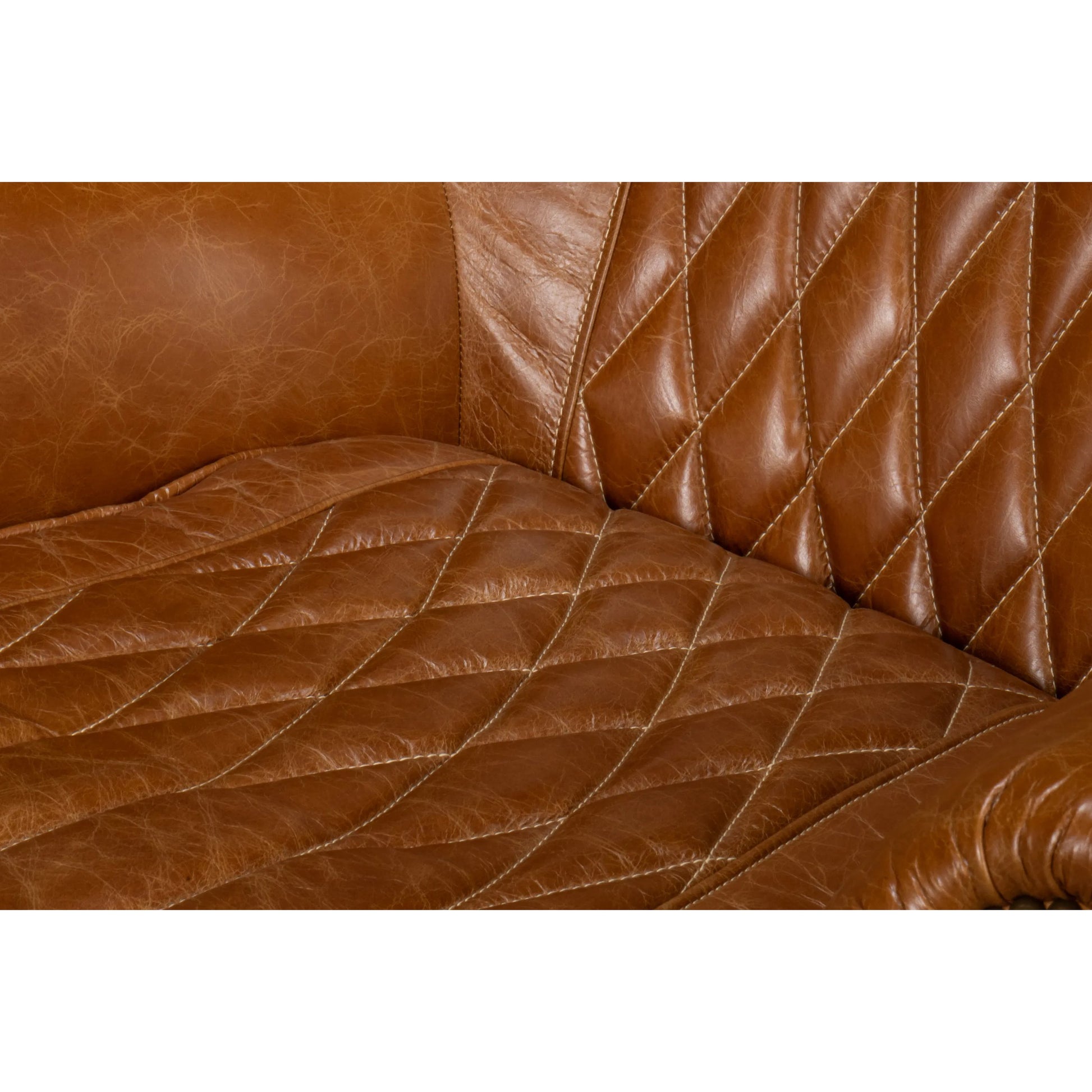Bugatti Leather Swivel Chair by Sarreid Ltd.. Made from wood, nailhead, leather in a transitional style.