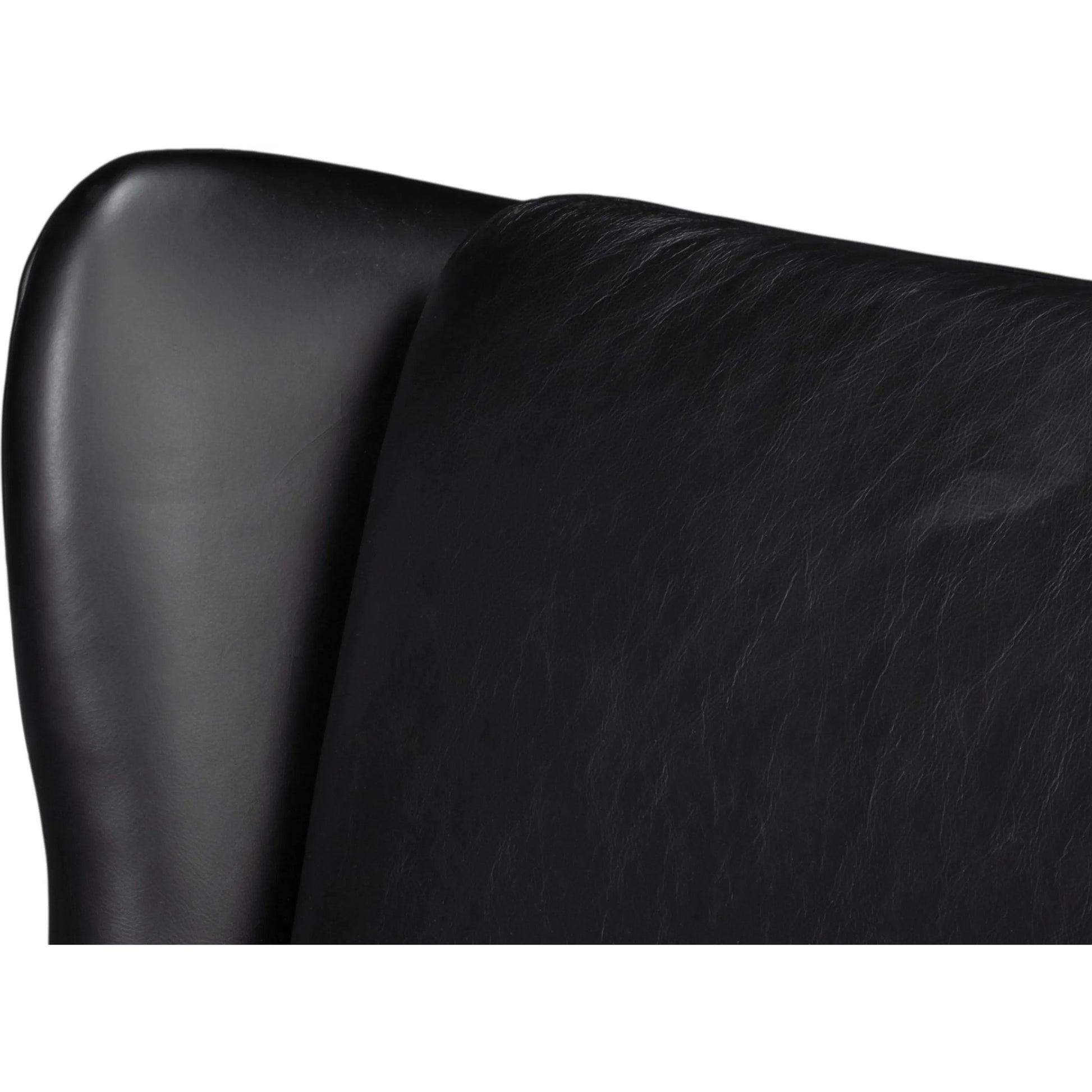 Elite Wing Lounge Chair by Sarreid Ltd.. Made from rubber wood, top grain cow leather in a rustic style.