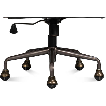 Brooks Swivel Chair by Sarreid Ltd.. Made from unique in a modern style.