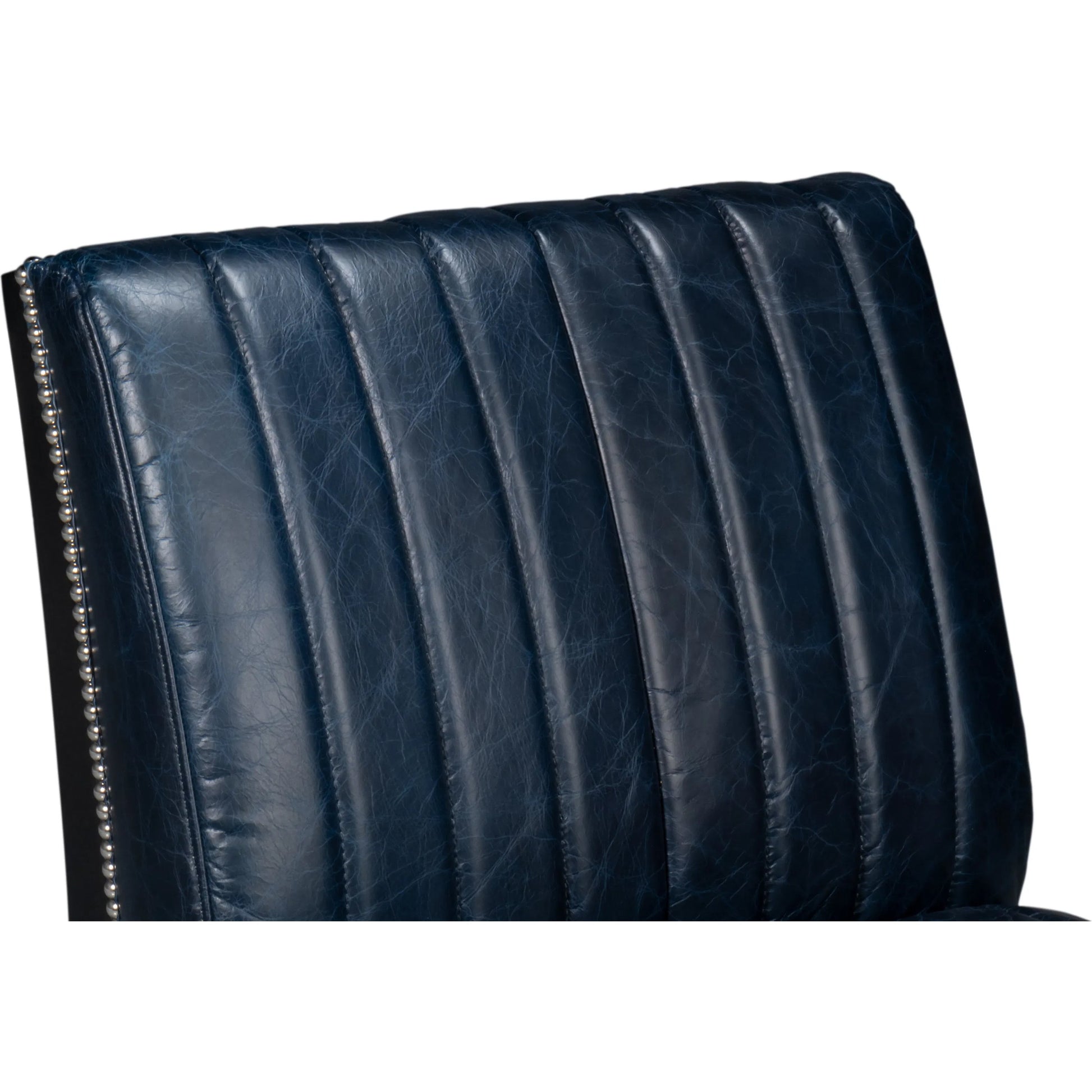Agave Slipper Chair by Sarreid Ltd.. Made from leather in a unique style.