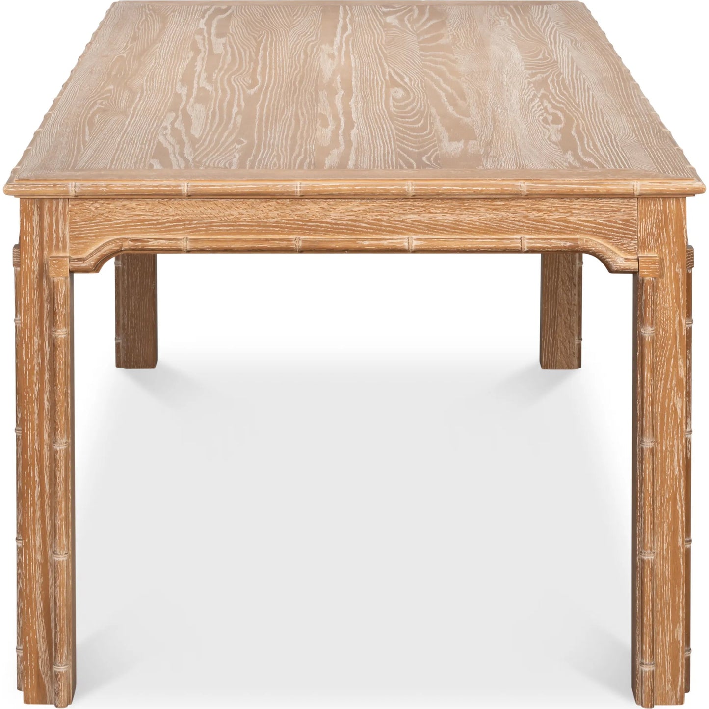 002 SI-2262525 | Additional Silo | Brighton Dining Table by Sarreid Ltd. in brown and oak wood. Made from unique in a unique style.