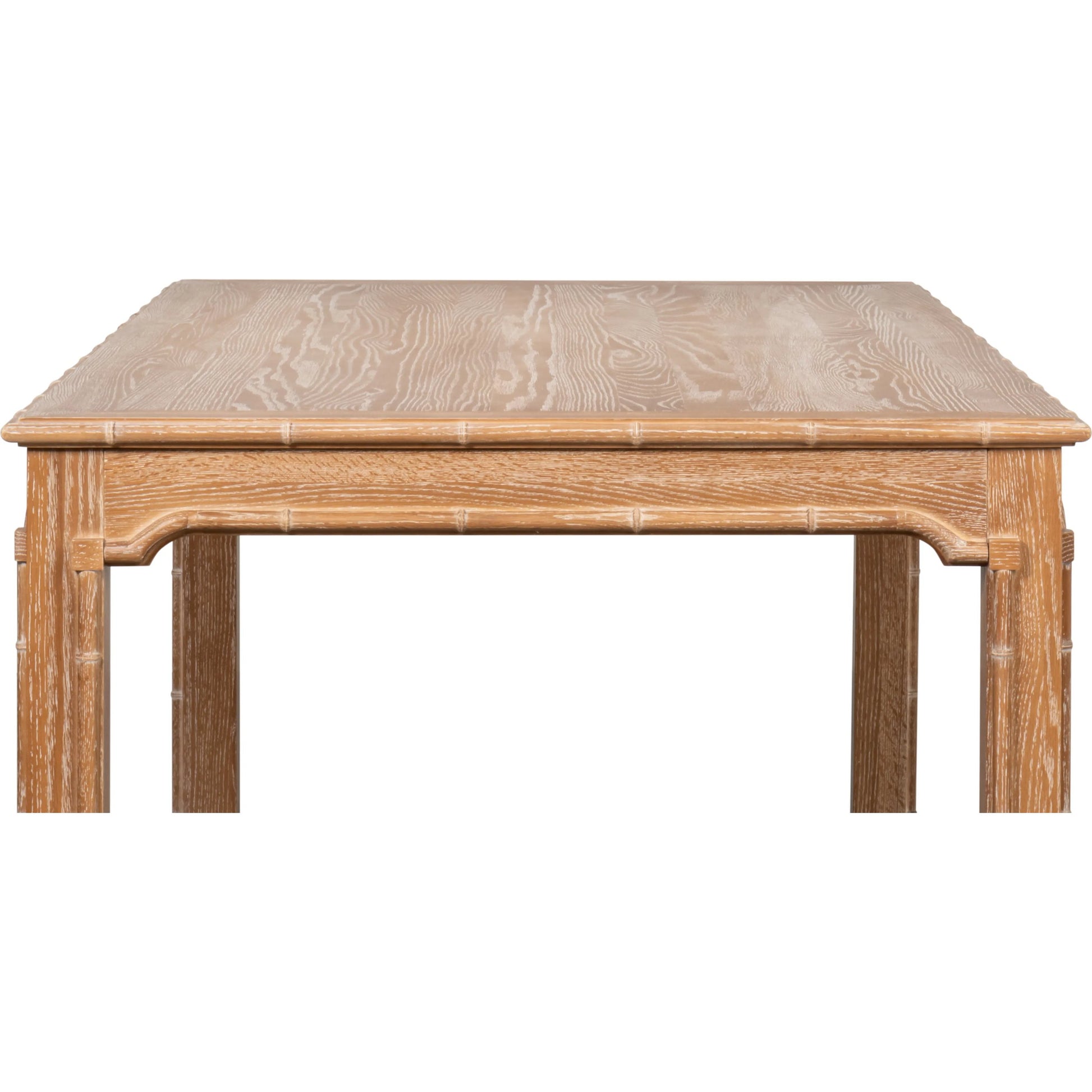 Brighton Dining Table by Sarreid Ltd. in brown and oak wood. Made from unique in a unique style.