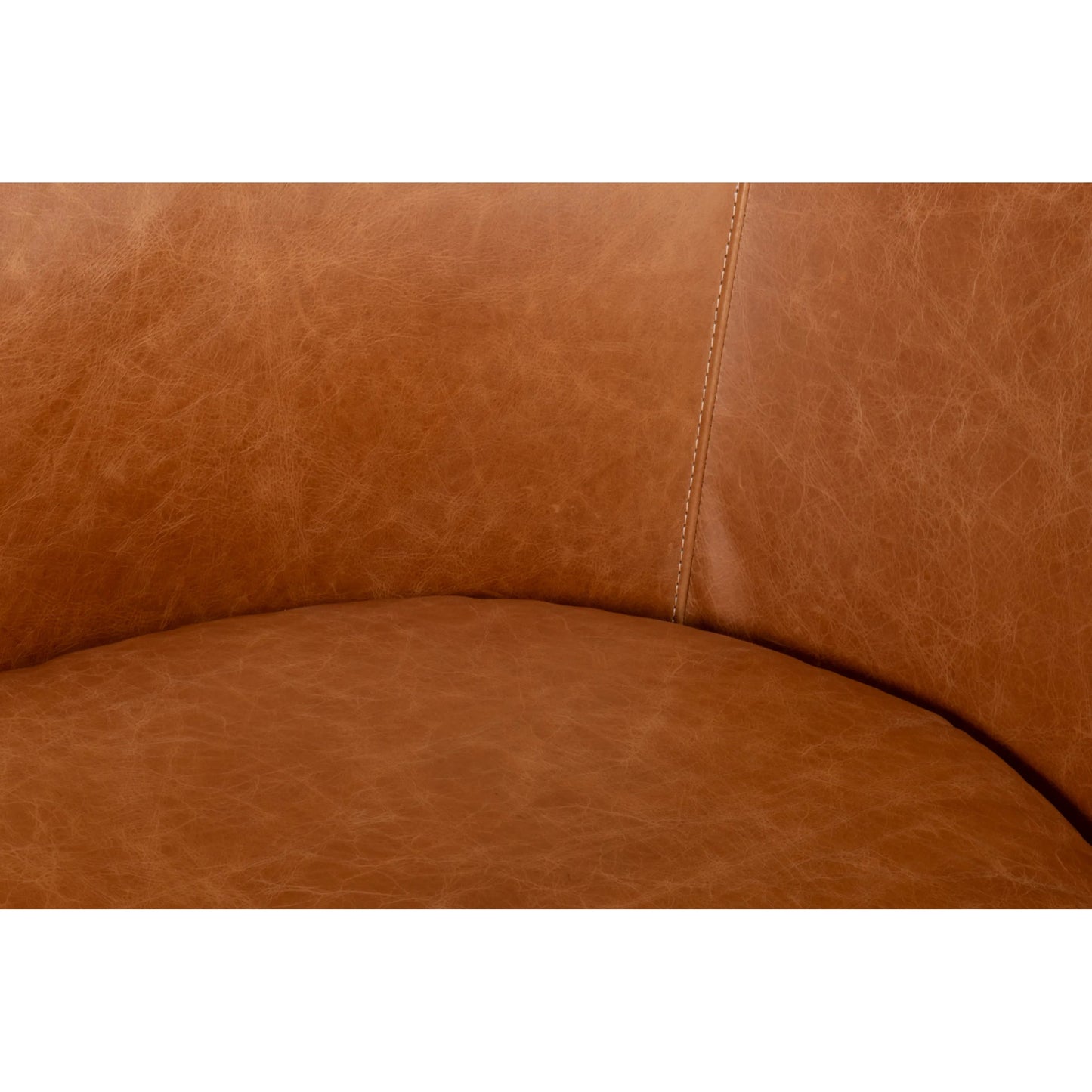 008 SI-2238703 | Additional Silo | Braxton Leather Swivel Chair by Sarreid Ltd. in columbia brown. Made from wood, leather in a unique style.