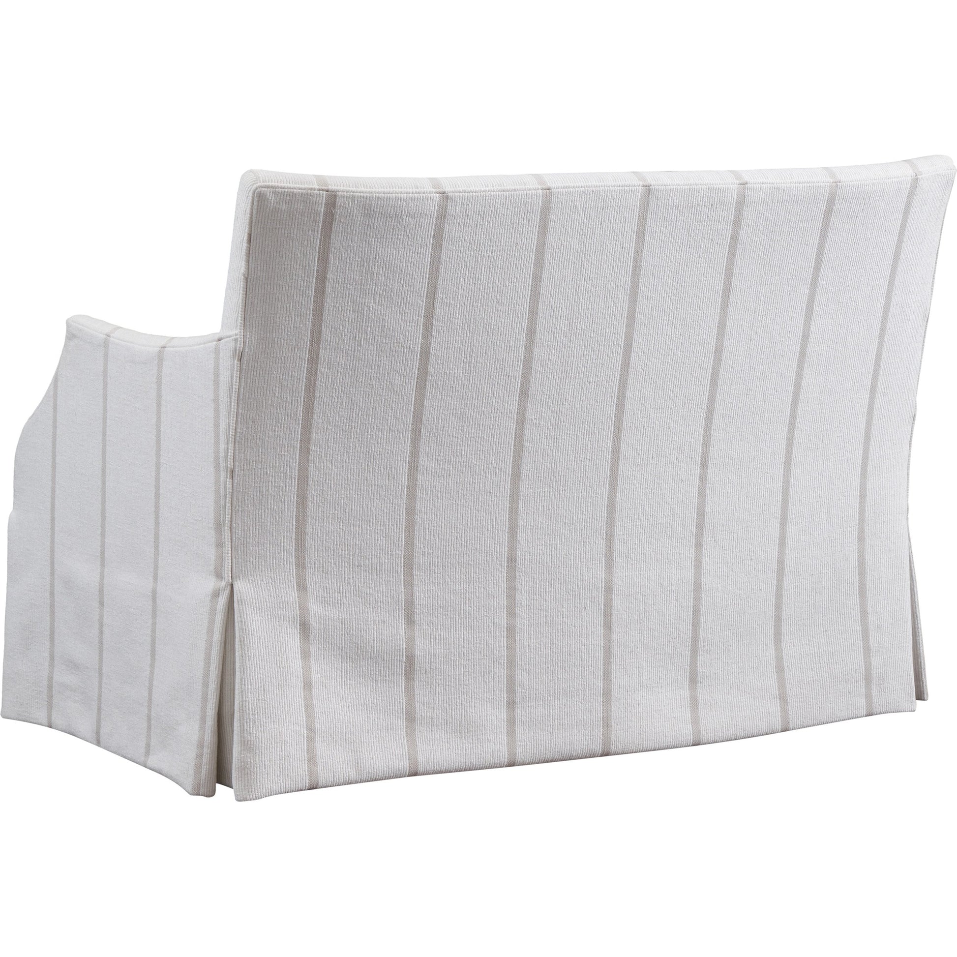 Agate Settee by Barclay Butera in ivory, natural and ivory. Made from unique in a modern style.