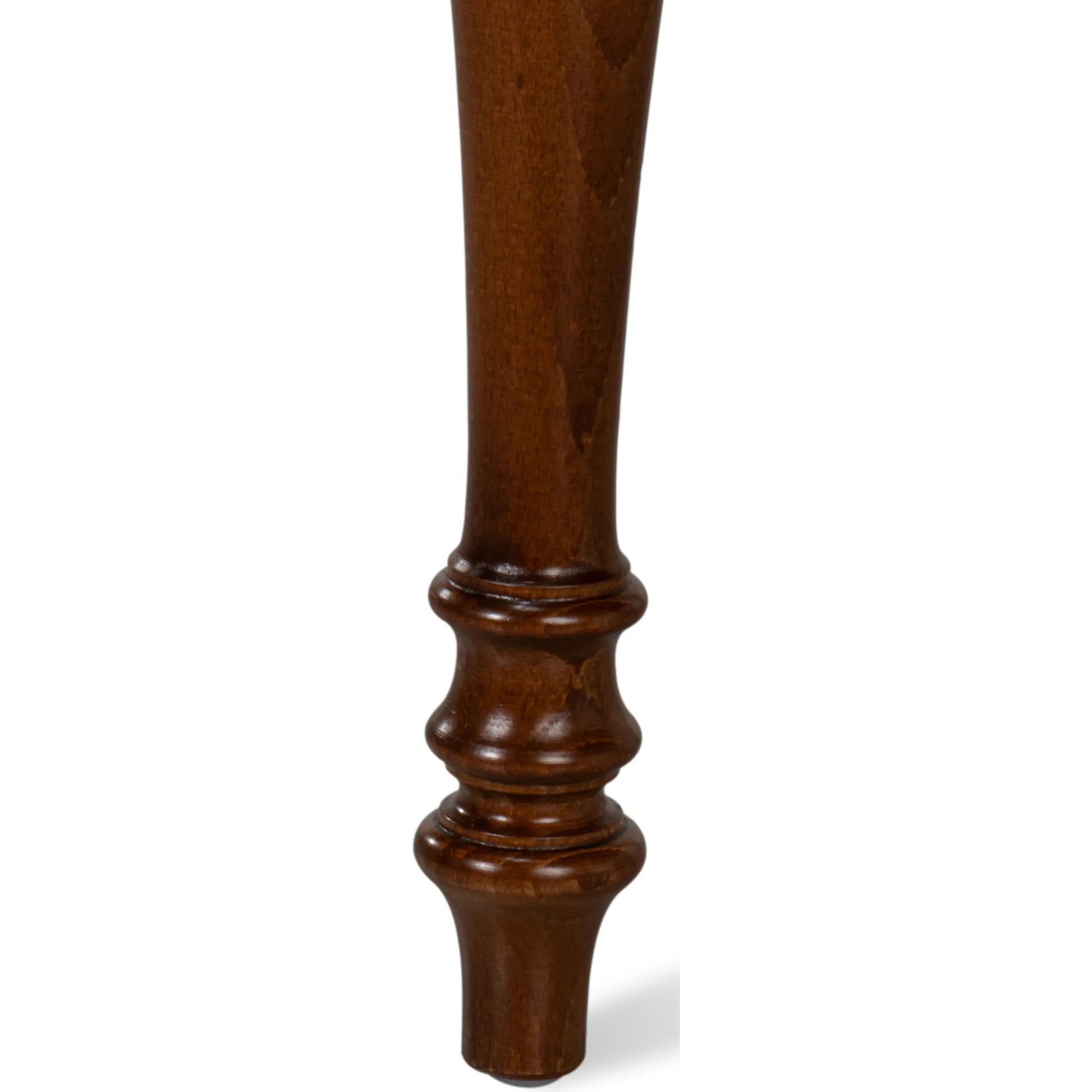 Polk Fabric Side Chair (Set of 2) by Sarreid Ltd. in cream fabric, old world walnut. Made from walnut, fabric in a traditional style.