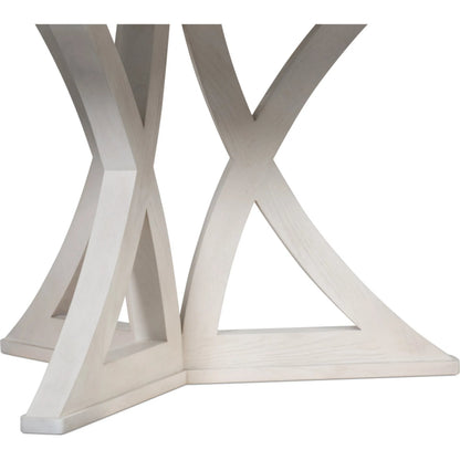 Casual Jupe Dining Table by Sarreid Ltd. in solid oak, veneers. Made from solid oak, veneers in a traditional style.