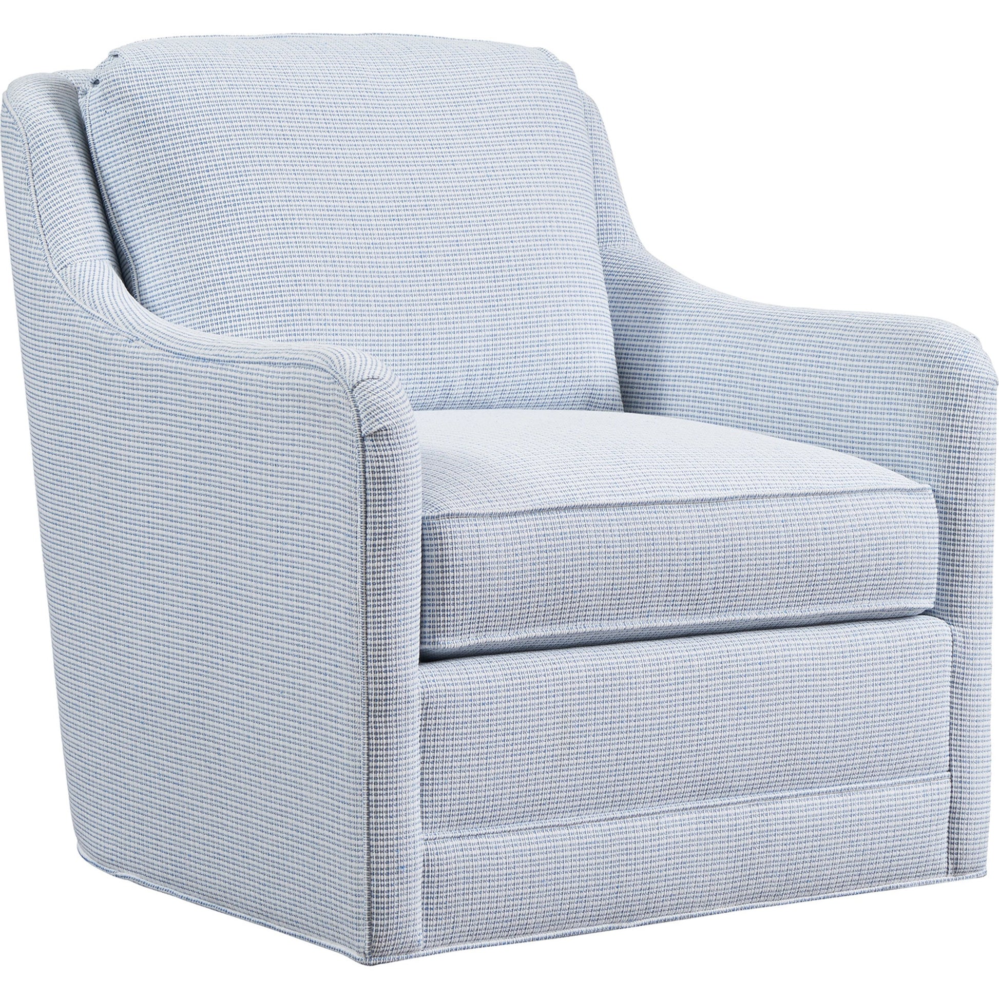 Glennhaven Swivel Chair by Lexington in blue. Made from unique in a modern style.