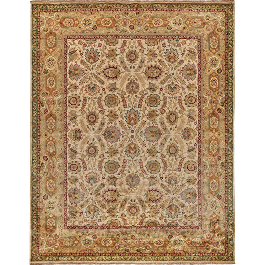 Polonaise 5420 Rug by Exquisite Rugs in cream. Made from new zealand wool in a unique style.