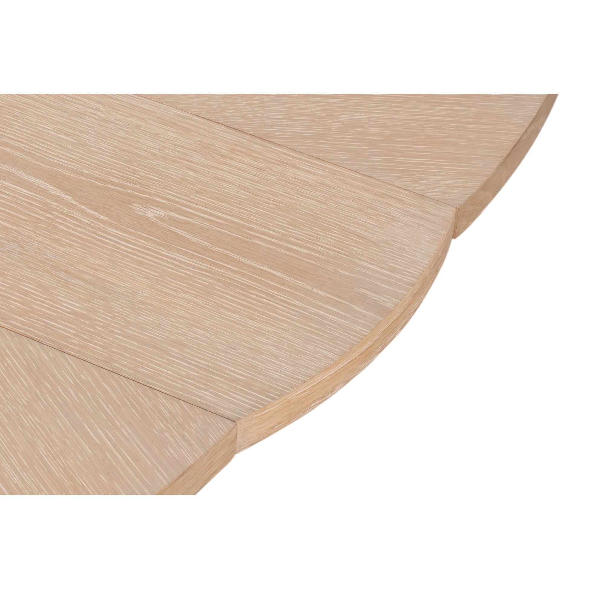 Casual Jupe Dining Table by Sarreid Ltd. in solid oak, veneers. Made from solid oak, veneers in a traditional style.