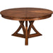 Casual Jupe Dining Table by Sarreid Ltd. in solid oak, veneers. Made from solid oak, veneers in a traditional style.