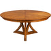 Casual Jupe Dining Table by Sarreid Ltd. in solid oak, veneers. Made from solid oak, veneers in a traditional style.