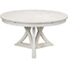 Casual Jupe Dining Table by Sarreid Ltd. in solid oak, veneers. Made from solid oak, veneers in a traditional style.