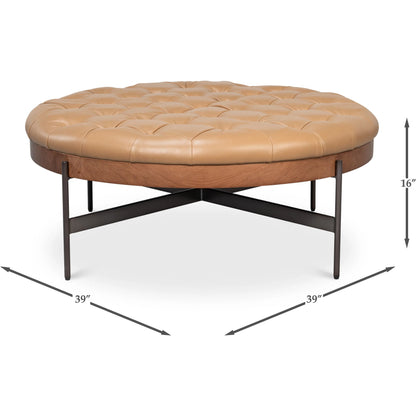 Corbet Cocktail Ottoman by Sarreid Ltd.. Made from unique in a traditional style.