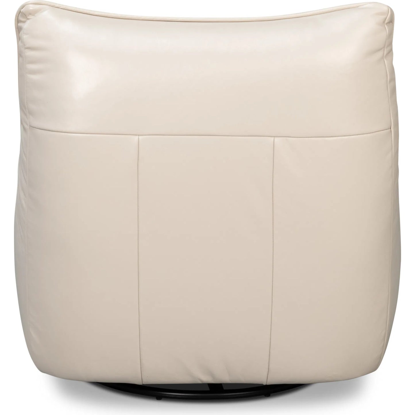 011 SI-2378489 | Additional Silo | Kennett Swivel Chair by Sarreid Ltd.. Made from leather in a traditional style.