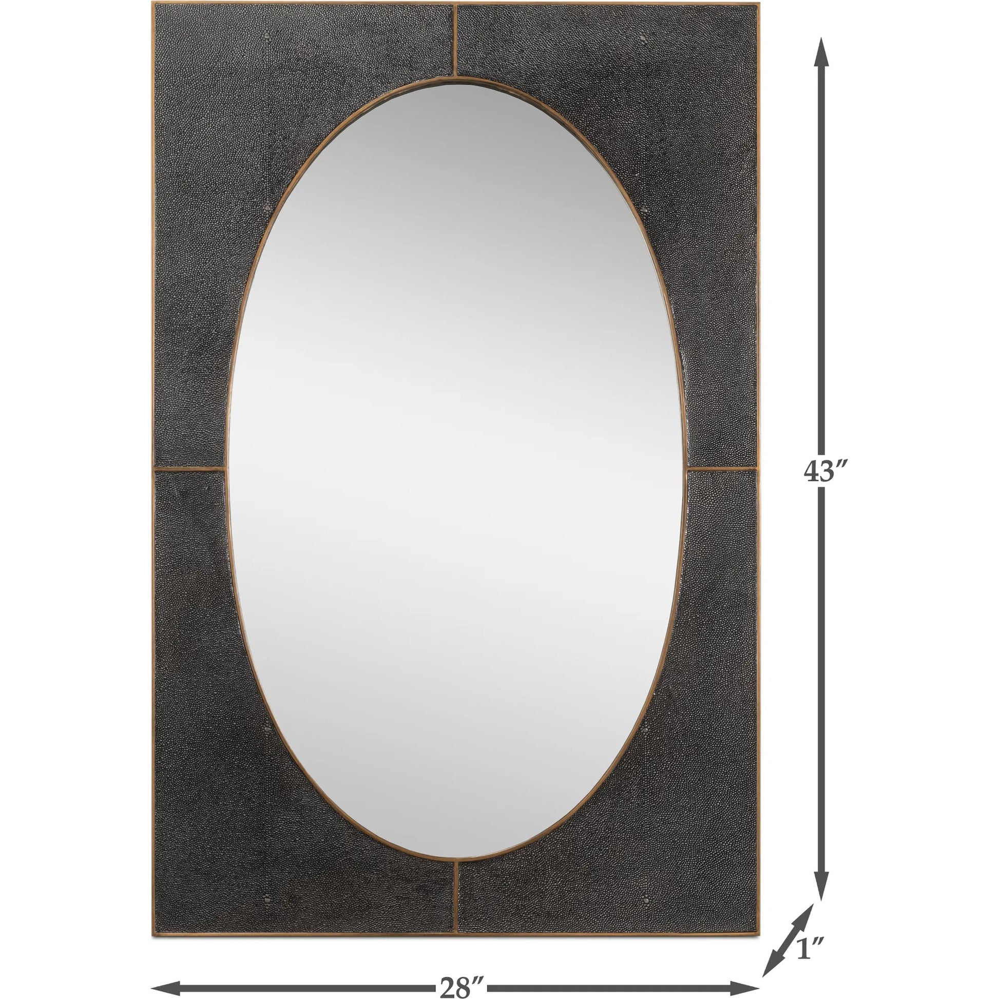 Francis Mirror by Sarreid Ltd.. Made from unique in a modern style.