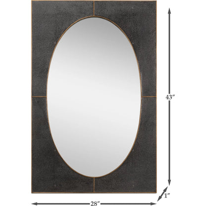 Francis Mirror by Sarreid Ltd.. Made from unique in a modern style.