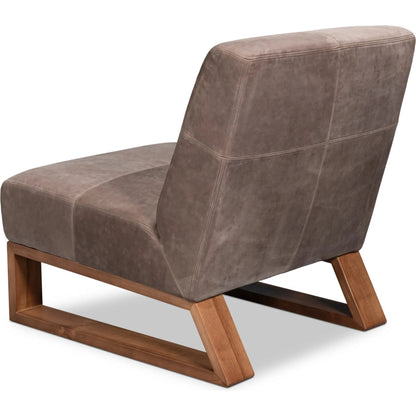 Wylam Leather Chair by Sarreid Ltd.. Made from unique in a traditional style.
