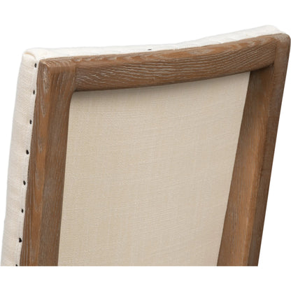 Bauhaus Chair (Set of 2) by Sarreid Ltd.. Made from 100% polyester fabric, oak wood in a unique style.