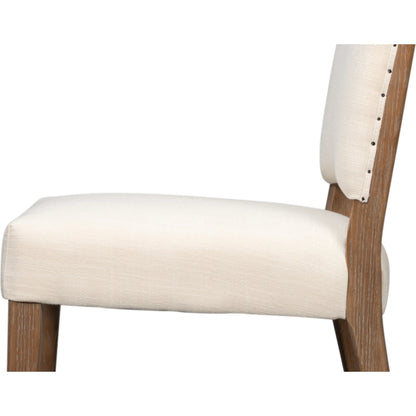 Bauhaus Chair (Set of 2) by Sarreid Ltd.. Made from 100% polyester fabric, oak wood in a unique style.