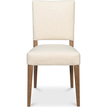 Bauhaus Chair (Set of 2) by Sarreid Ltd.. Made from 100% polyester fabric, oak wood in a unique style.