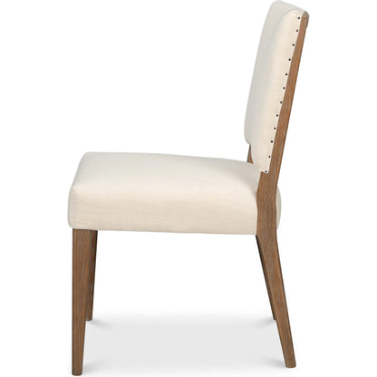 Bauhaus Chair (Set of 2) by Sarreid Ltd.. Made from 100% polyester fabric, oak wood in a unique style.