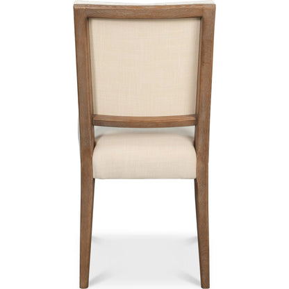 Bauhaus Chair (Set of 2) by Sarreid Ltd.. Made from 100% polyester fabric, oak wood in a unique style.